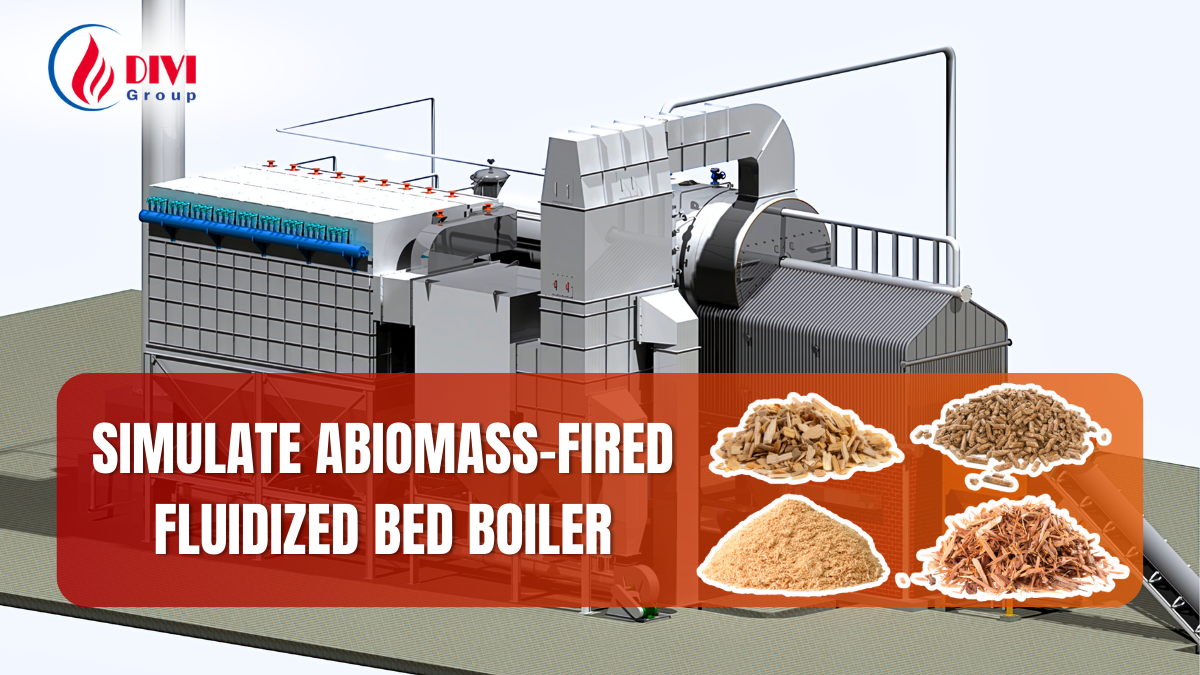 Principles of operation and applications of biomass-fired fluidized bed boiler