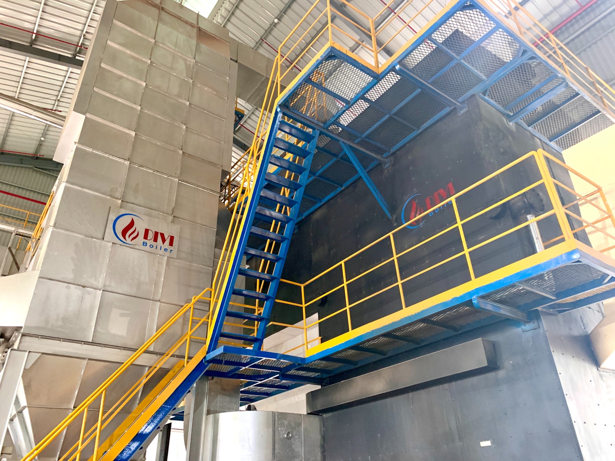 Lò hơi công nghiệp tầng sôi 20 tấn ở nhà máy Tường An Phú Mỹ
