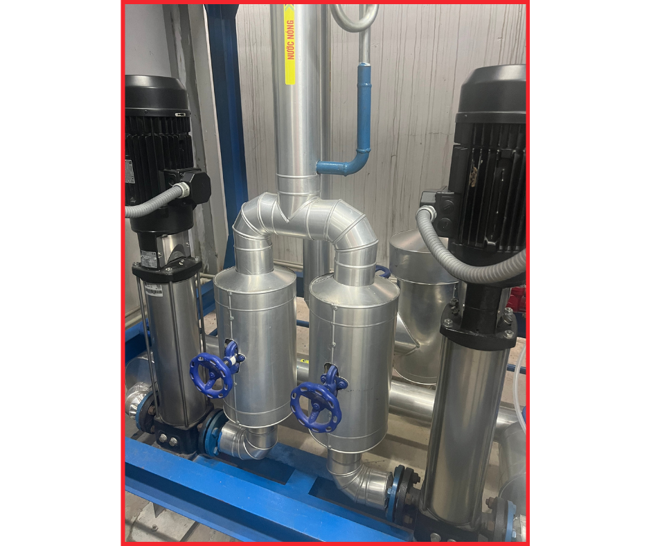 nguyên nhân cạn nước nồi hơi - bơm cấp nước hoặc đường ống gặp sự cố