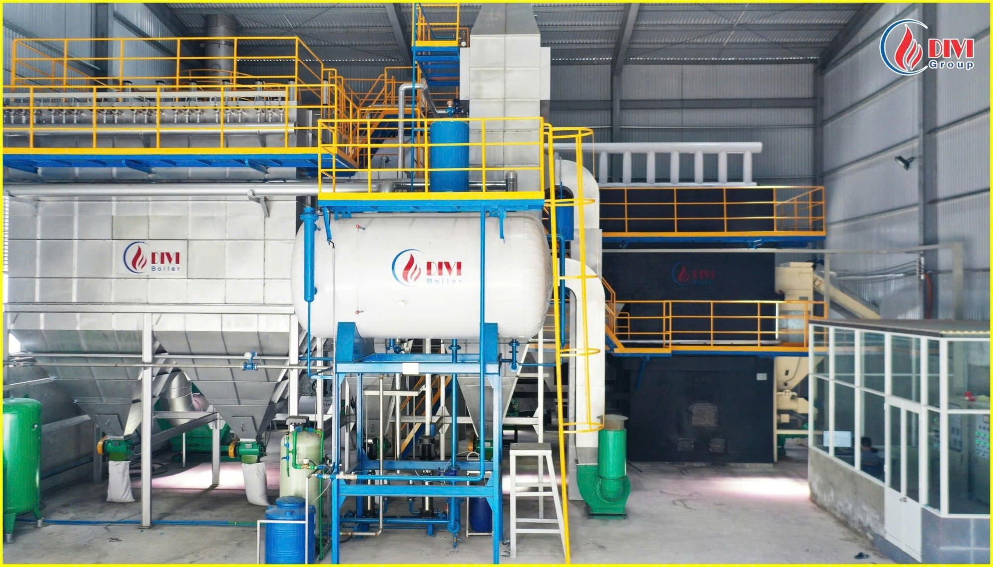 Fluidized Bed Industrial Boiler by DIVI GROUP