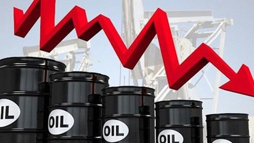 Lo ngại về triển vọng kinh tế toàn cầu khiến giá dầu giảm sốc gần 6%