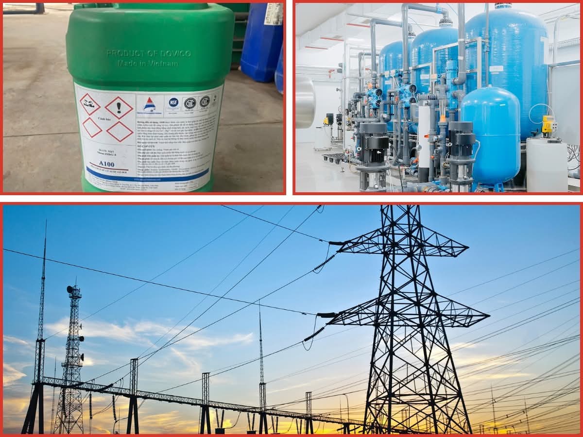 điện nước hoá chất lò hơi 