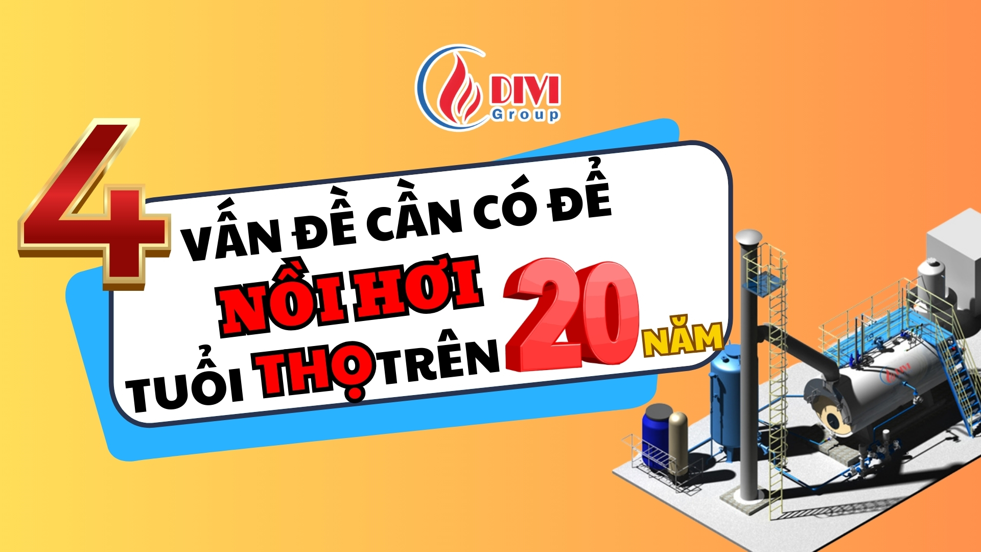 Tăng Tuổi Thọ Nồi Hơi ( Lò Hơi )