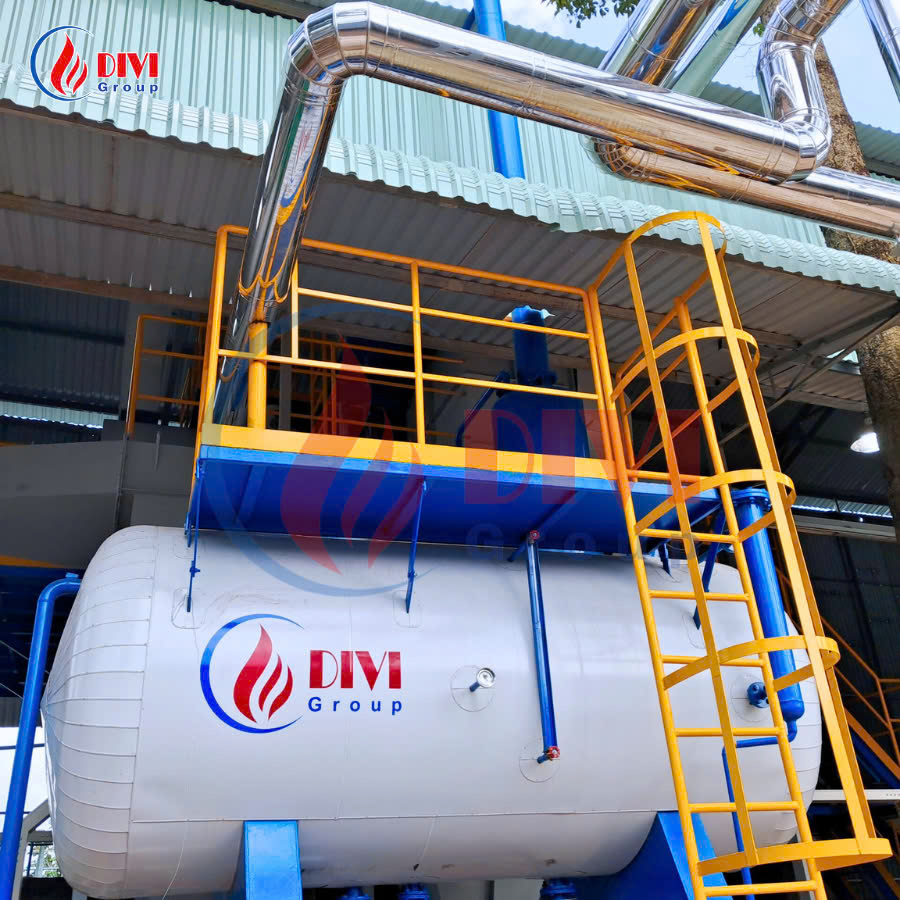 bồn khử khí nồi hơi ( lò hơi ) Divi Group