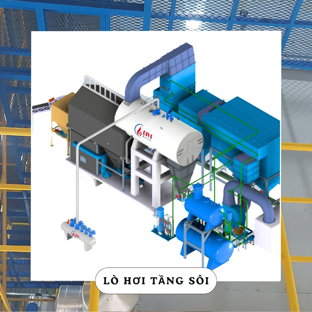 Lò hơi tầng sôi là gì? Cấu tạo và nguyên lý hoạt động