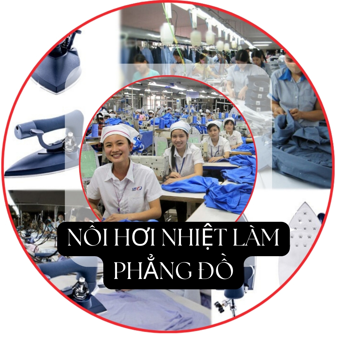 nồi hơi trong ngành sản xuất quần áo và may mặc