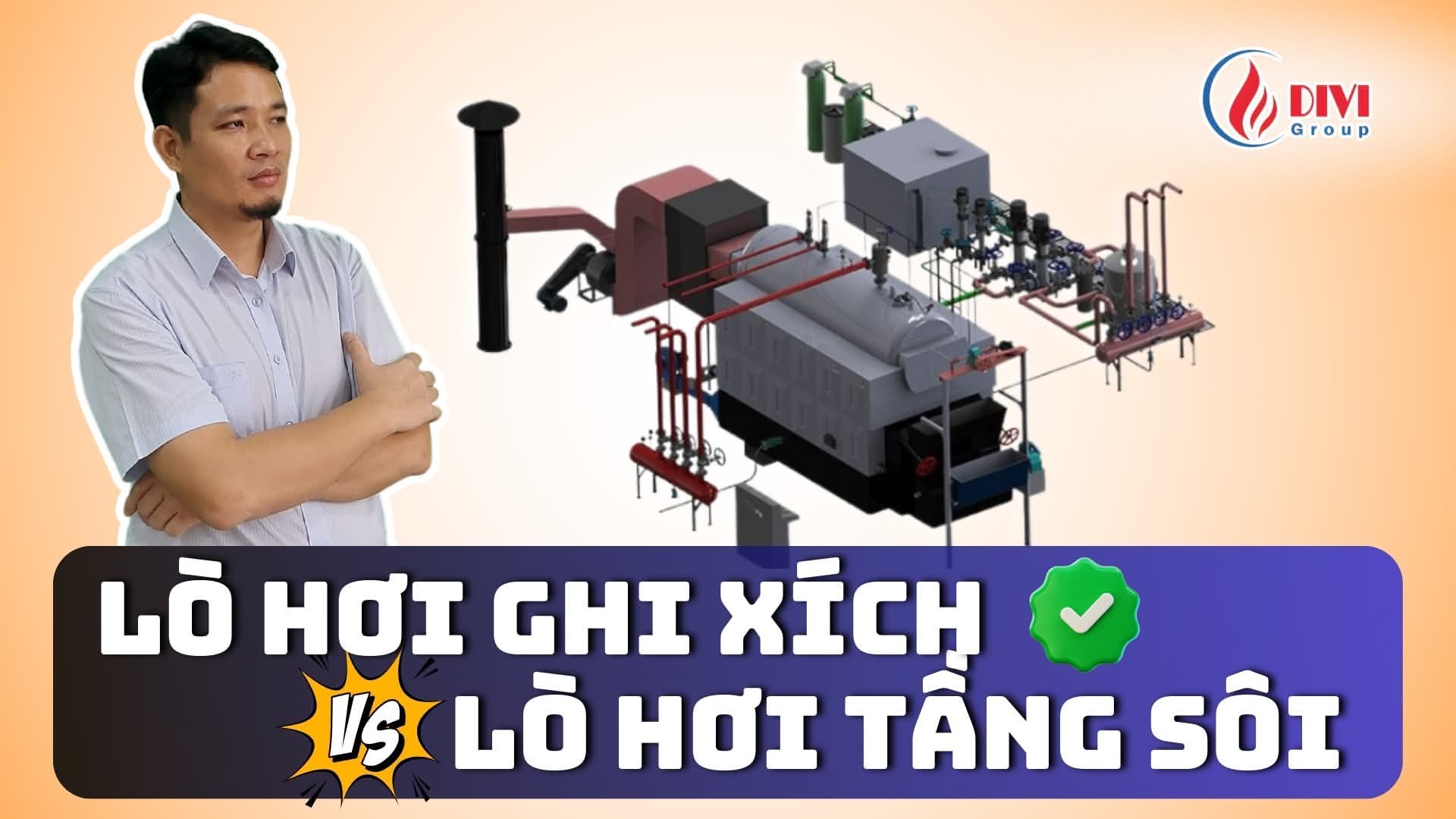 Lò hơi ghi xích hay lò hơi tầng sôi: So sánh chi tiết, chọn loại nào tối ưu chi phí?