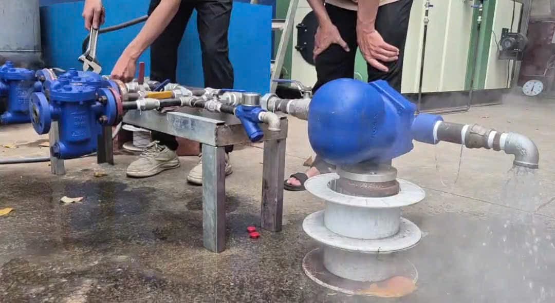 Thực nghiệm các loại bẫy hơi 